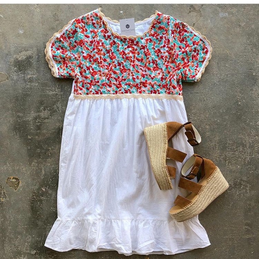 Embroidered dress